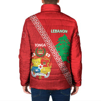 Tonga And Lebanon Padded Jacket 2026 Together Half Style