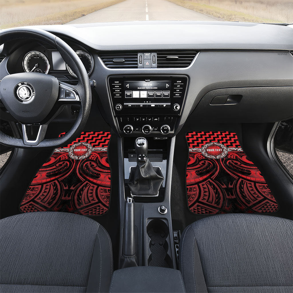 Aotearoa Ngapuhi Personalised Car Mats Maori Iwi Poutama Puhoro Tattoo