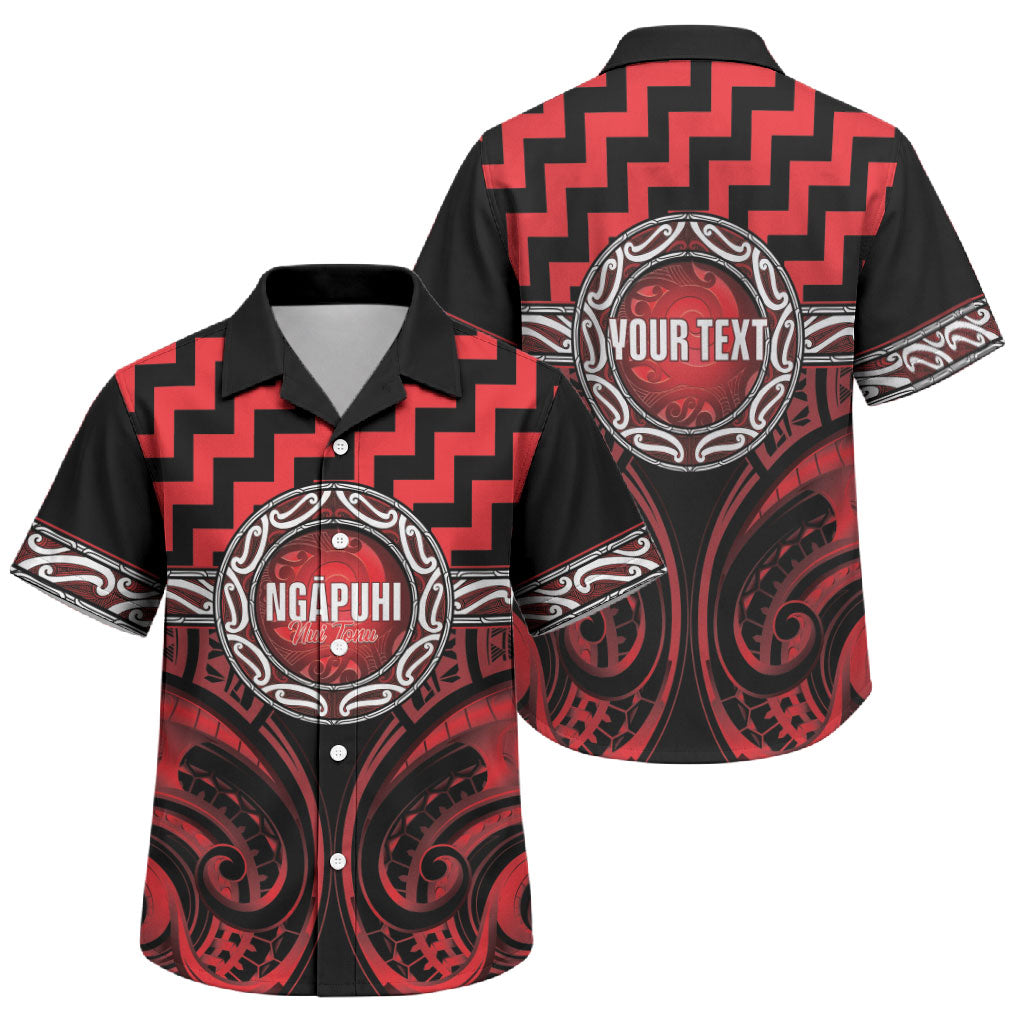 Aotearoa Ngapuhi Personalised Family Matching Long Sleeve Bodycon Dress and Hawaiian Shirt Maori Iwi Poutama Puhoro Tattoo