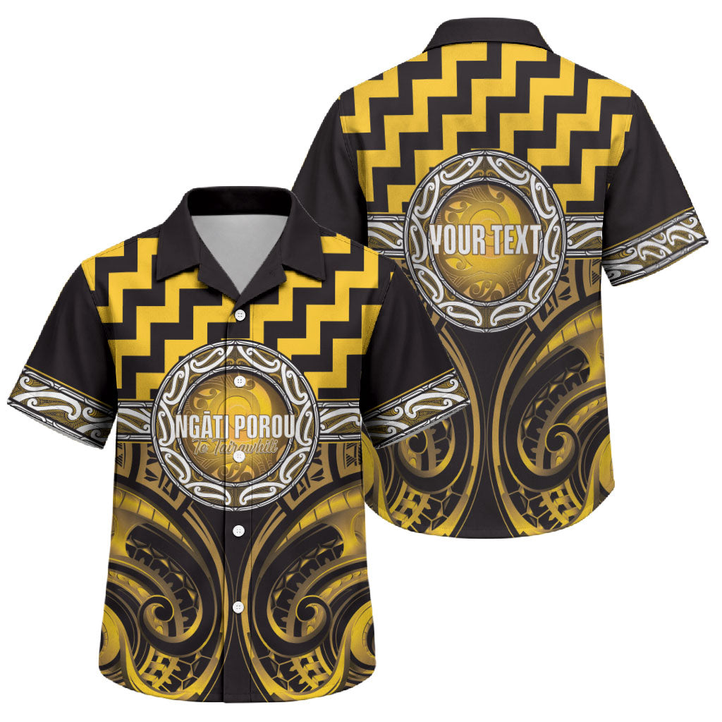 Aotearoa Ngati Porou Personalised Family Matching Tank Maxi Dress and Hawaiian Shirt Maori Iwi Poutama Puhoro Tattoo