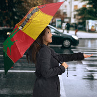 Rugby Papua New Guinea and Lebanon Umbrella PNG Kumuls Cedars Together