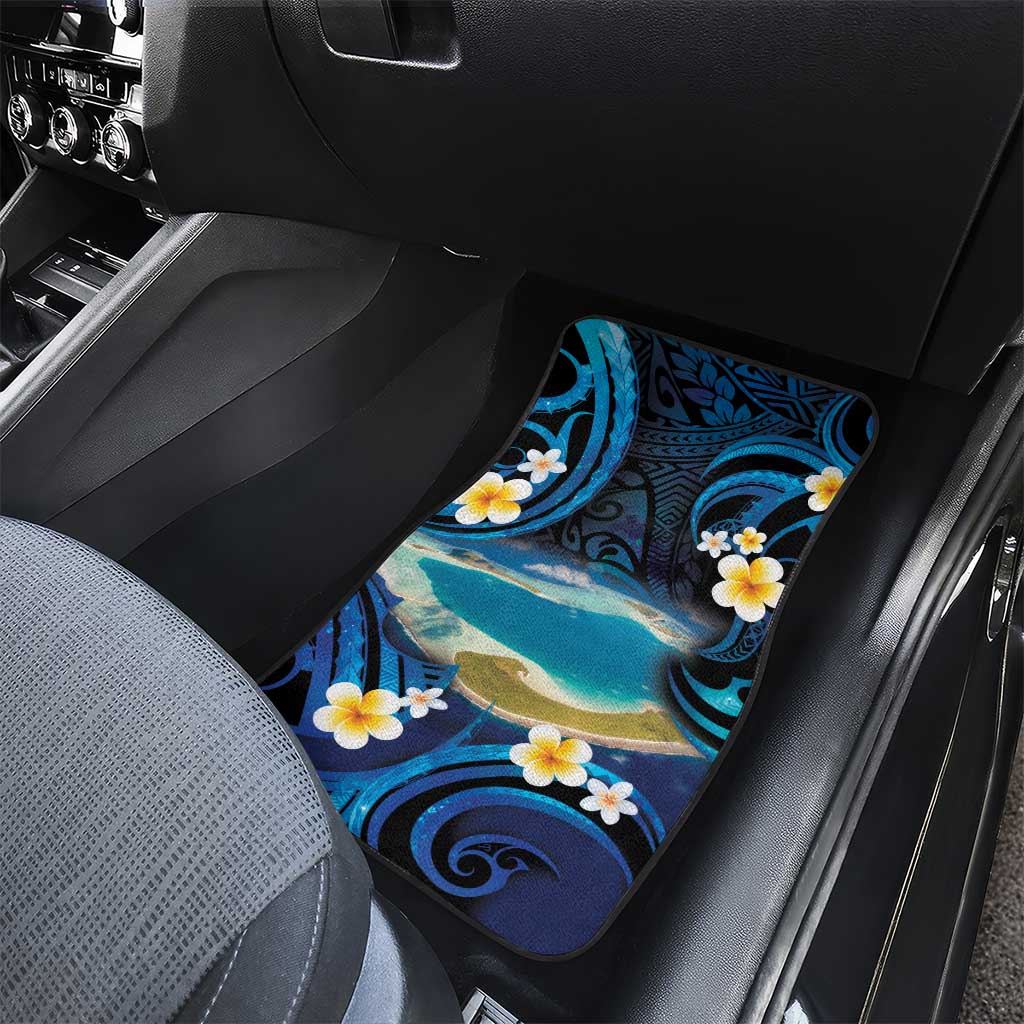 French Polynesia Tetiaroa Atoll Car Mats Polynesian Curves Style LT14 - Polynesian Pride