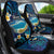 French Polynesia Tetiaroa Atoll Car Seat Cover Polynesian Curves Style