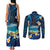 French Polynesia Tetiaroa Atoll Couples Matching Tank Maxi Dress and Long Sleeve Button Shirt Polynesian Curves Style