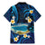 French Polynesia Tetiaroa Atoll Family Matching Mermaid Dress and Hawaiian Shirt Polynesian Curves Style