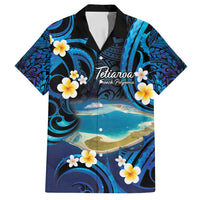 French Polynesia Tetiaroa Atoll Family Matching Off Shoulder Maxi Dress and Hawaiian Shirt Polynesian Curves Style