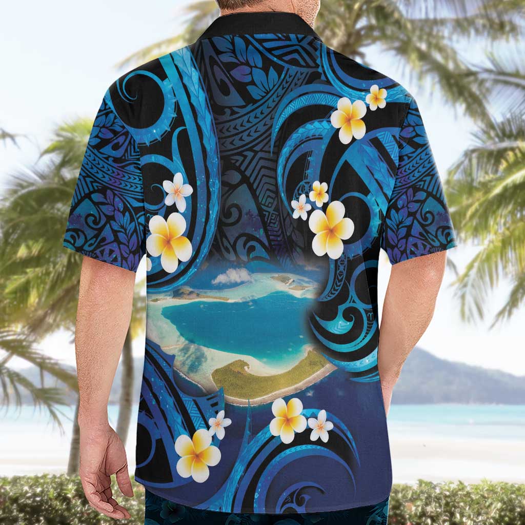 French Polynesia Tetiaroa Atoll Hawaiian Shirt Polynesian Curves Style LT14 - Polynesian Pride