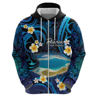 French Polynesia Tetiaroa Atoll Hoodie Polynesian Curves Style LT14 - Polynesian Pride