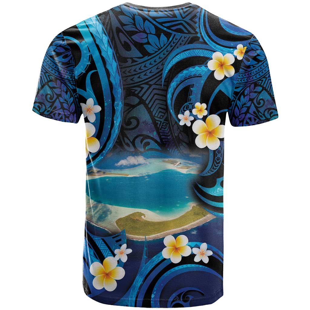 French Polynesia Tetiaroa Atoll T Shirt Polynesian Curves Style LT14 - Polynesian Pride