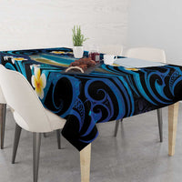 French Polynesia Tetiaroa Atoll Tablecloth Polynesian Curves Style LT14 - Polynesian Pride