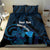 Personalised Tahiti Moorea Atoll Bedding Set Polynesian Sea Turtle