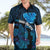 Personalised Tahiti Moorea Atoll Hawaiian Shirt Polynesian Sea Turtle