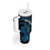 Personalised Tahiti Moorea Atoll Tumbler With Handle Polynesian Sea Turtle