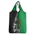 New Zealand and Ireland Rugby Custom Grocery Bag Maori Tiki Fern Irish Celtic Cross - Polynesian Pride