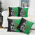 New Zealand and Ireland Rugby Custom Pillow Cover Maori Tiki Fern Irish Celtic Cross - Polynesian Pride