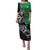 New Zealand and Ireland Rugby Custom Puletasi Maori Tiki Fern Irish Celtic Cross - Polynesian Pride
