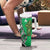 New Zealand and Ireland Rugby Tumbler With Handle Maori Tiki Fern Irish Celtic Cross - Polynesian Pride