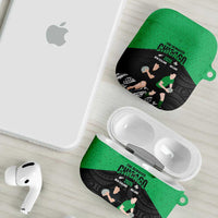 New Zealand and Ireland Rugby AirPods Case Chicago 2025 Go All Black Shamrocks - Polynesian Pride