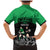 New Zealand and Ireland Rugby Custom Family Matching Mermaid Dress and Hawaiian Shirt Chicago 2025 Go All Black Shamrocks - Polynesian Pride