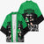 New Zealand and Ireland Rugby Custom Kimono Chicago 2025 Go All Black Shamrocks - Polynesian Pride