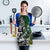 New Zealand and South Africa Rugby Custom Apron Maori Tiki Fern Springboks Kente Pattern - Polynesian Pride