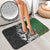 New Zealand and South Africa Rugby Custom Bathroom Set Maori Tiki Fern Springboks Kente Pattern - Polynesian Pride