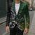 New Zealand and South Africa Rugby Custom Blazer Maori Tiki Fern Springboks Kente Pattern - Polynesian Pride
