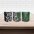 New Zealand and South Africa Rugby Ceramic Mug Maori Tiki Fern Springboks Kente Pattern - Polynesian Pride