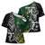 New Zealand and South Africa Rugby Custom Cross Shoulder Shirt Maori Tiki Fern Springboks Kente Pattern - Polynesian Pride