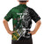 New Zealand and South Africa Rugby Custom Family Matching Mermaid Dress and Hawaiian Shirt Maori Tiki Fern Springboks Kente Pattern - Polynesian Pride