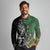 New Zealand and South Africa Rugby Custom Long Sleeve Polo Shirt Maori Tiki Fern Springboks Kente Pattern - Polynesian Pride