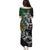 New Zealand and South Africa Rugby Custom Puletasi Maori Tiki Fern Springboks Kente Pattern - Polynesian Pride
