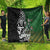 New Zealand and South Africa Rugby Custom Quilt Maori Tiki Fern Springboks Kente Pattern - Polynesian Pride