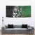 New Zealand and South Africa Rugby Custom Tapestry Maori Tiki Fern Springboks Kente Pattern - Polynesian Pride