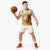 Aloha Hawaii Christmas Basketball Jersey Mele Kalikimaka Funny Santa Palaka Quilt Motifs - Polynesian Pride