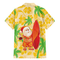 Aloha Hawaii Christmas Family Matching Mermaid Dress and Hawaiian Shirt Mele Kalikimaka Funny Santa Palaka Quilt Motifs - Polynesian Pride