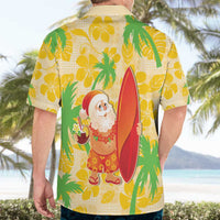 Aloha Hawaii Christmas Hawaiian Shirt Mele Kalikimaka Funny Santa Palaka Quilt Motifs - Polynesian Pride