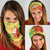 Aloha Hawaii Christmas Neck Gaiter Mele Kalikimaka Funny Santa Palaka Quilt Motifs - Polynesian Pride