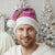 Aloha Hawaii Christmas Santa Hat Mele Kalikimaka Chill Flamingo Palaka Quilt Motifs - Polynesian Pride