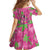 Aloha Hawaii Christmas Family Matching Off Shoulder Maxi Dress and Hawaiian Shirt Mele Kalikimaka Chill Flamingo Palaka Quilt Motifs - Polynesian Pride