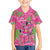 Aloha Hawaii Christmas Family Matching Off Shoulder Maxi Dress and Hawaiian Shirt Mele Kalikimaka Chill Flamingo Palaka Quilt Motifs - Polynesian Pride