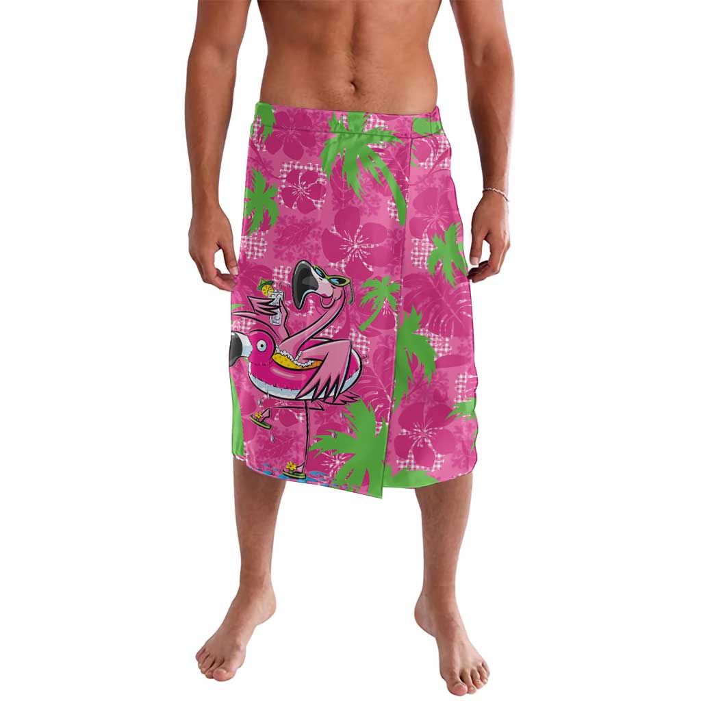 Aloha Hawaii Christmas Lavalava Mele Kalikimaka Chill Flamingo Palaka Quilt Motifs - Polynesian Pride