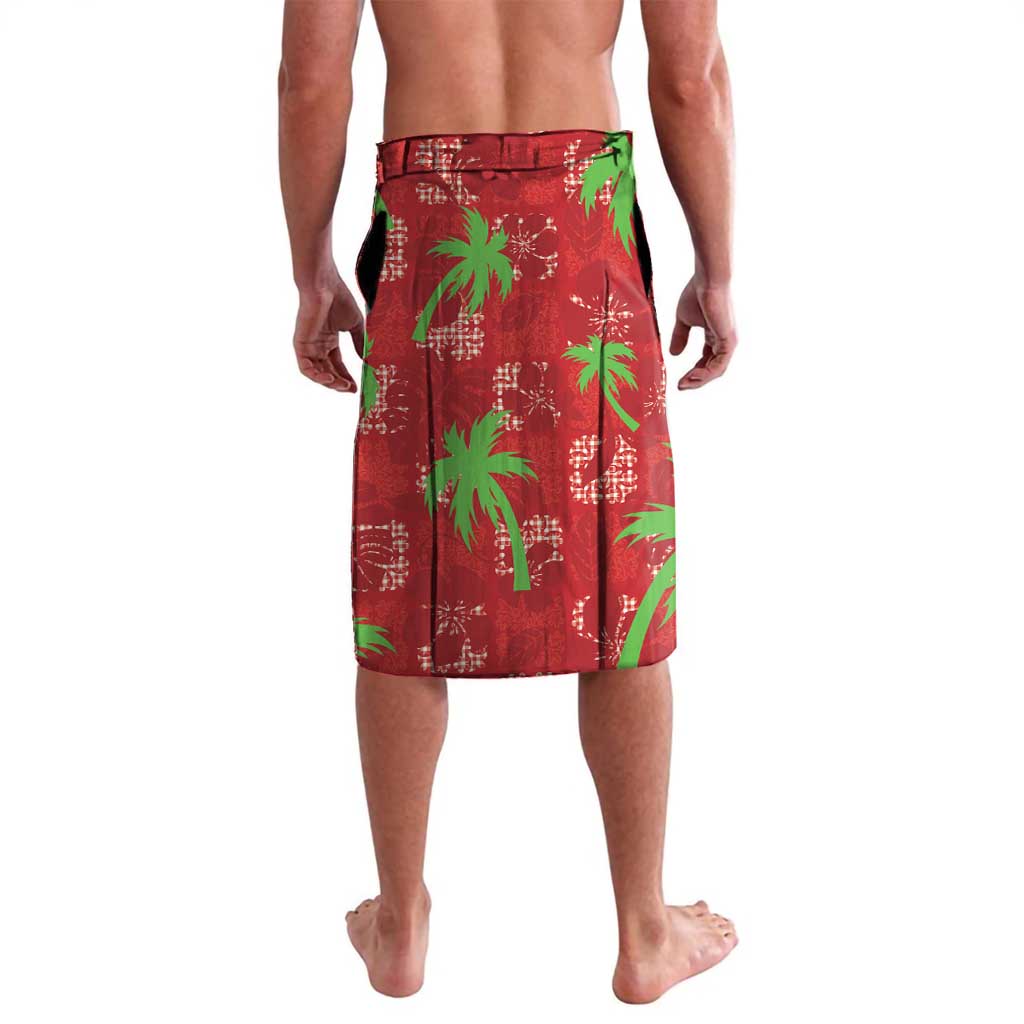 Aloha Hawaii Christmas Lavalava Mele Kalikimaka Windsurfing Santa Palaka Quilt Motifs - Polynesian Pride
