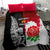 New Zealand And England Rugby Bedding Set 2023 World Cup All Black Combine Red Roses LT14 - Polynesian Pride