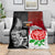 New Zealand And England Rugby Blanket 2023 World Cup All Black Combine Red Roses LT14 - Polynesian Pride