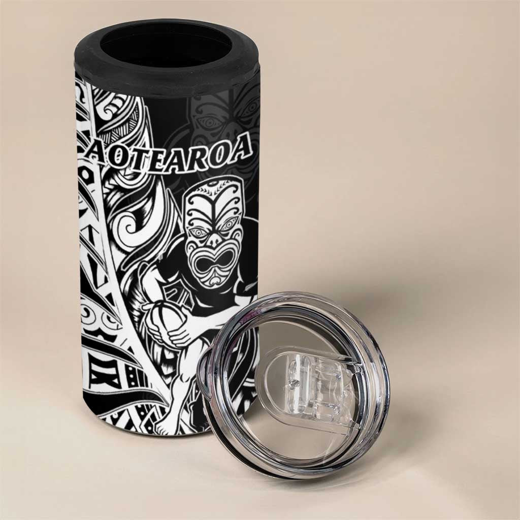 New Zealand And England Rugby 4 in 1 Can Cooler Tumbler World Cup All Black Combine Red Roses