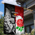 New Zealand And England Rugby Garden Flag 2023 World Cup All Black Combine Red Roses LT14 - Polynesian Pride