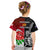 New Zealand And England Rugby Kid T Shirt 2023 World Cup All Black Combine Red Roses LT14 - Polynesian Pride