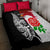 New Zealand And England Rugby Quilt Bed Set 2023 World Cup All Black Combine Red Roses LT14 - Polynesian Pride