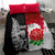 Custom New Zealand And England Rugby Bedding Set 2023 World Cup All Black Combine Red Roses LT14 - Polynesian Pride